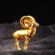 A ram figurine found in the hoard.