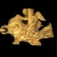 Amorini riding on fish, Tillia tepe. Tomb II.