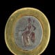 Tillia Tep - the kitten ring decorated with a representation of Athena, grave II Gold