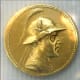 Gold stater of the Greco-Bactrian king Eucratides, the largest gold coin of the Ancient World.
