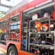 Equipment in a fire engine