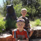 We visited the Santa Fe Botanical Gardens, which were small but enjoyable, particularly because of the various animal sculptures throughout the gardens.