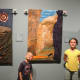 The Cultural Art Center in Las Cruces was okay. We could have skipped it. The changing exhibit included beautiful quilts depicting various aspects of life in NM.