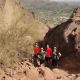 We woke up early & headed straight to Camelback Mountain. It's a tough trail but worth it if you enjoy hiking. This hike was one of the favorite activities of our entire trip!