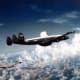A US Navy EC-121 with an F-4 Phantom II escort.