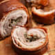 Pork Belly Lechon. Lechón is a Spanish word referring to a roasted suckling pig.