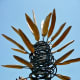 Top of James Surls Sculpture