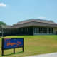 The golf clubhouse at Bear Creek Park