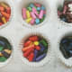 Crayons in cupcake liners