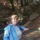 I'm less photogenic, alas. Here's another view of the Kastalian Spring.