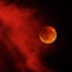 Artist Drawing Of The Blood Moon