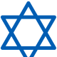 Hanukkah symbols: star of David