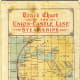 The back cover of the passenger list