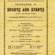 The passengers evidently had a lot of fun on the voyage, as shown by the Programme of Sports and Events
