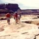 Some of our fellow travelers out on the WALKING ROCKS