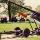 War equipment seen on the Rock Island Arsenal grounds