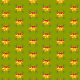 Free bells and holly Christmas scrapbook paper -- green background
