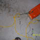 Every 50-100 feet of the rope a loop is made where the floater and the hook is connected.