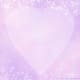 Pink and purple heart and stars free blank valentine party invitation template