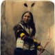 Oglala Sioux man known as "Shout At" in 1899.