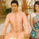 Siddharth and Divya during Maha Puja