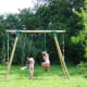 We also have swings in the play area shared with the gite and B & B