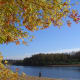Videix Lake in autumn