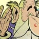 Sigmund Freud as 'Psychoanalytix' in Asterix and the Big Fight