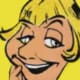 Annie Cordy as Chief Beefix's wife in Asterix in Belgium