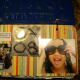 Licence Plate Scrapbook of Beach: we made title by digging in sand at beach and taking a picture!