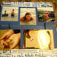 Inside License Plate Scrapbook: I used a word paper for embellishing top and bottom of this page, which is mostly pictures on cardstock. So easy to do!