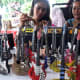 Street vendor sold miniature guitars as souvenirs