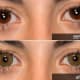 green-contacts-on-brown-eyes