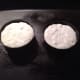 Toaster biscuit "baking" on the griddle