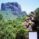 One can watch movies presented by Park Rangers here in the Basin of the Chisos Mountains.