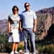 My husband and me in Big Bend National Park