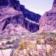 Looking at Santa Elena Canyon from a distance.