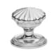 Door hardware classic silver knob style