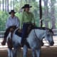 Me & Risky competing in western pleasure in New Smyrna Beach, FL
