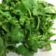 Cilantro was just right after one quick pulse.