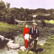 Maureen O’Hara and John Wayne in a scene from The Quiet Man.