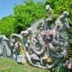 Part of wall at Smither Park