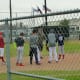 Lighted ball field