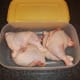 Fresh whole chicken legs