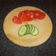 Tomato and cucumber is sliced for salad