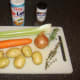 Chicken leg poaching ingredients