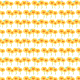 Cheerful sunflowers free scrapbook paper -- rows of small flowers
