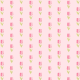 Free flower scrapbook paper: Rows of small pink tulips on pale pink background