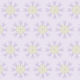 Free flower scrapbook paper: Pale purple crocus images in circles on a lavender background