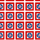 Military scrapbooking: stars, circles and checkerboard